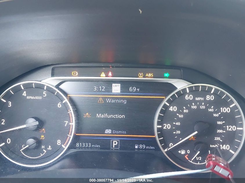 2019 NISSAN ALTIMA 2.5 SL - 1N4BL4EV5KC176514