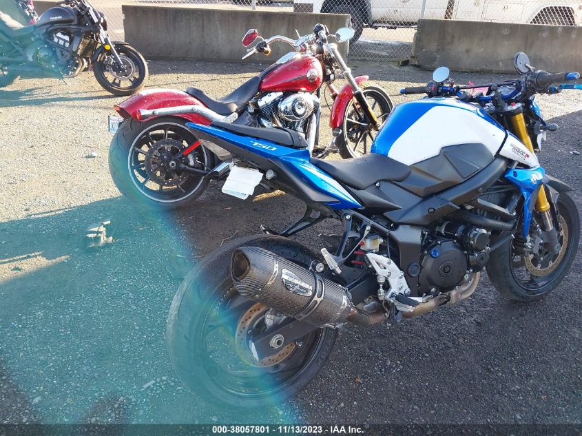 2015 SUZUKI GSX-S750 JS1GR7NA7F2101803