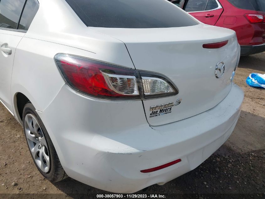 2013 MAZDA MAZDA3 I SPORT - JM1BL1U71D1769345
