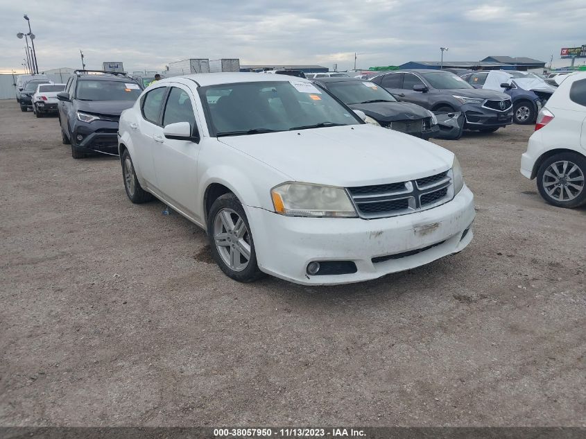 2013 DODGE AVENGER SXT - 1C3CDZCB5DN556627