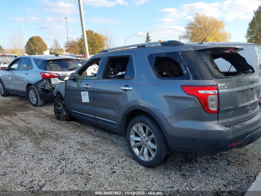 2013 FORD EXPLORER LIMITED - 1FM5K8F83DGA61962