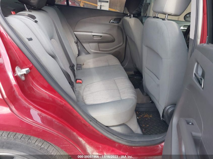 2014 CHEVROLET SONIC LT AUTO - 1G1JC5SB6E4237379