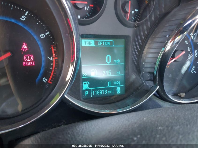 2015 CHEVROLET CRUZE 2LT AUTO - 1G1PE5SB1F7121673
