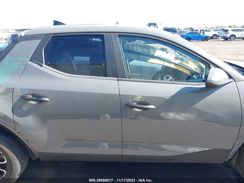 VIN 5NTJBDAE9NH020209 2022 HYUNDAI SANTA CRUZ SEL