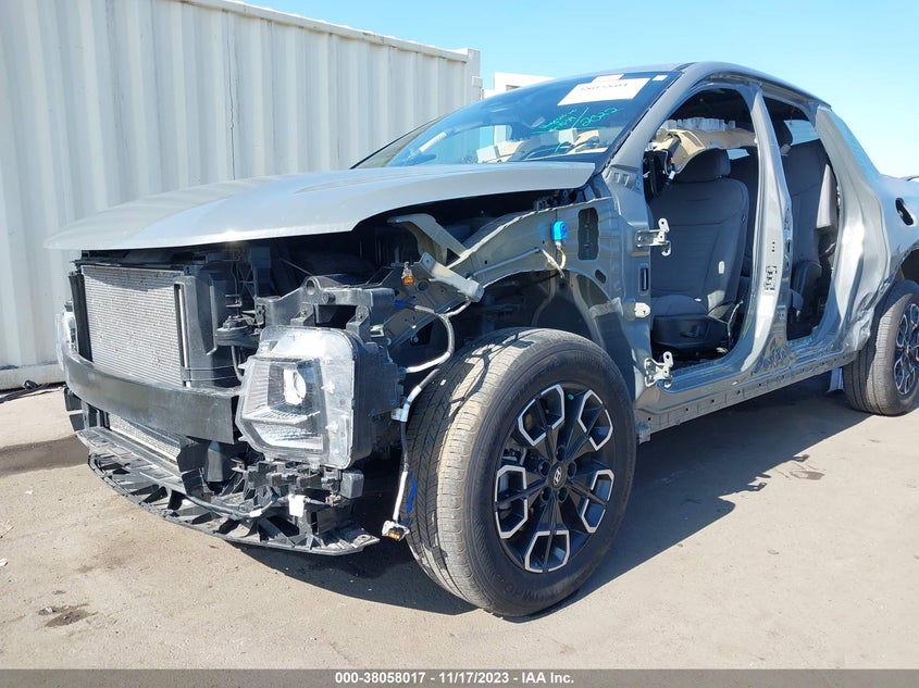 VIN 5NTJBDAE9NH020209 2022 HYUNDAI SANTA CRUZ SEL