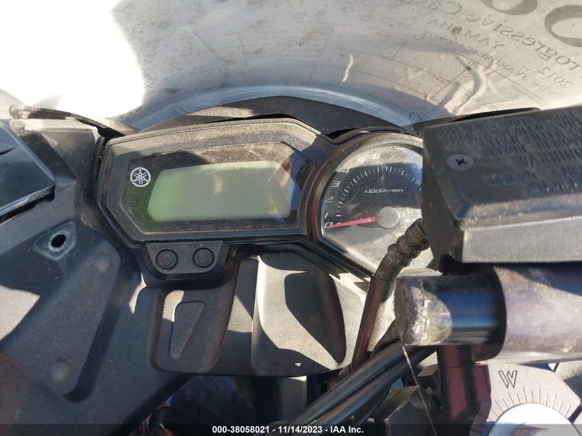 2012 YAMAHA FZ6 R - JYARJ18E4CA009918