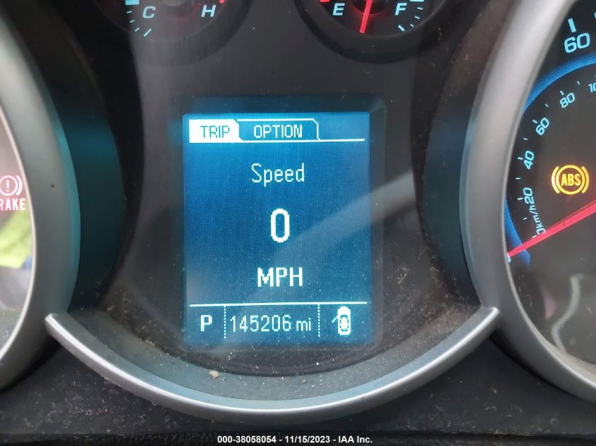 2014 CHEVROLET CRUZE 1LT AUTO - 1G1PC5SB4E7270289