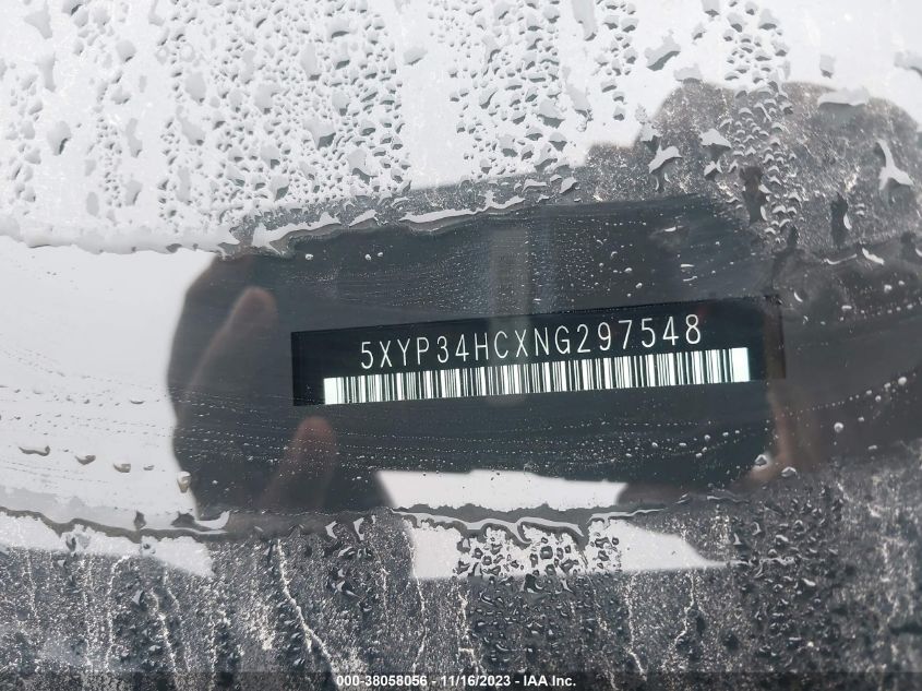 2022 KIA TELLURIDE EX - 5XYP34HCXNG297548
