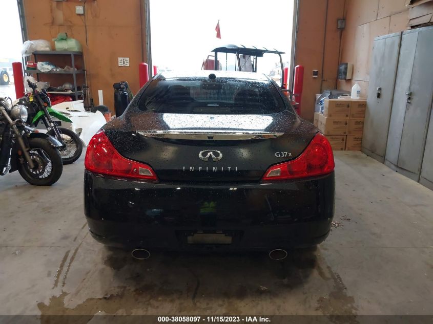 2013 INFINITI G37X X - JN1CV6EL6DM950384