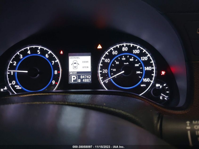 2013 INFINITI G37X X - JN1CV6EL6DM950384