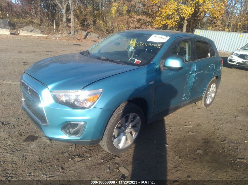 2014 MITSUBISHI OUTLANDER SPORT SE - 4A4AR4AUXEE024179