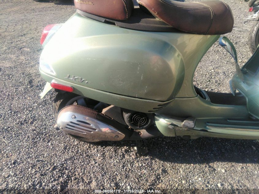 2009 VESPA LX 150 - ZAPM448F295501704