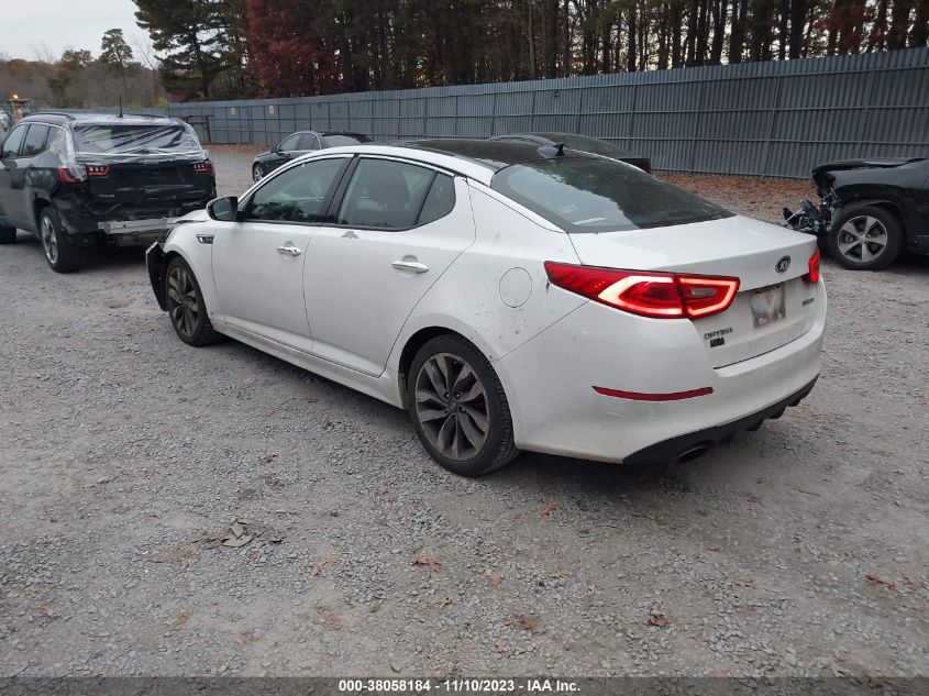 2015 KIA OPTIMA SX TURBO - 5XXGR4A62FG358769