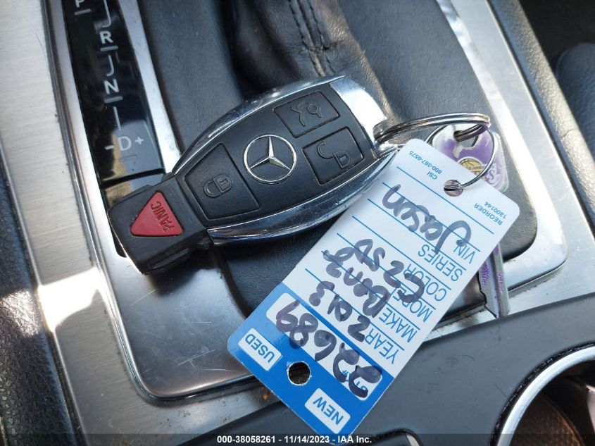 2013 MERCEDES-BENZ C 250 SPORT/LUXURY - WDDGF4HB5DA837357