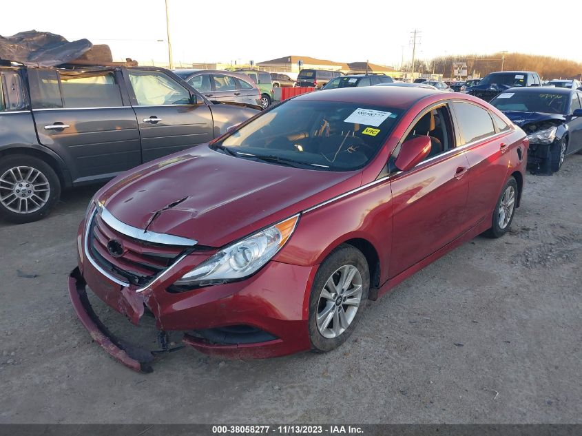 2014 HYUNDAI SONATA GLS - 5NPEB4AC4EH916917