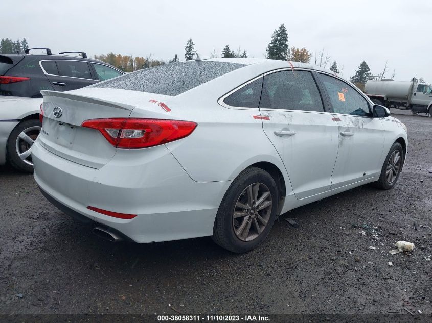 2016 HYUNDAI SONATA SE - 5NPE24AF6GH322004