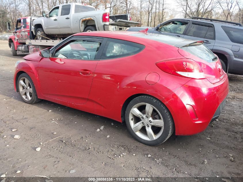 2015 HYUNDAI VELOSTER - KMHTC6ADXFU233969