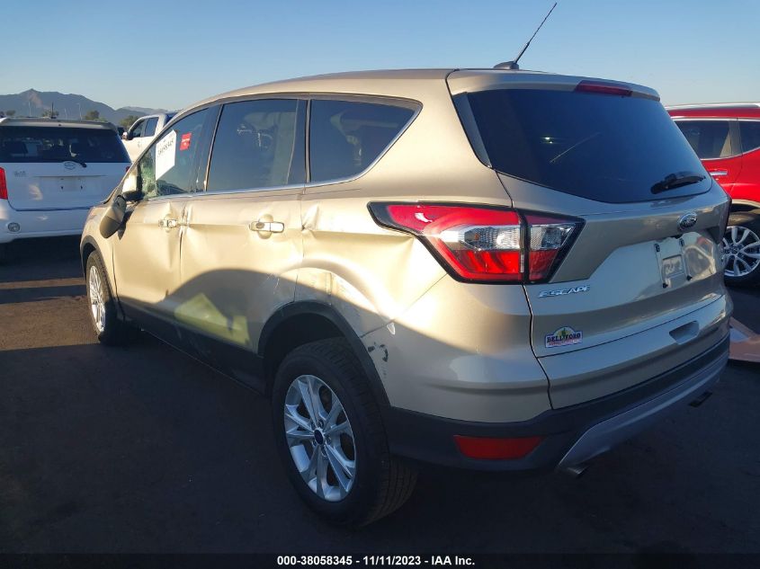 2017 FORD ESCAPE SE - 1FMCU0G96HUE74489