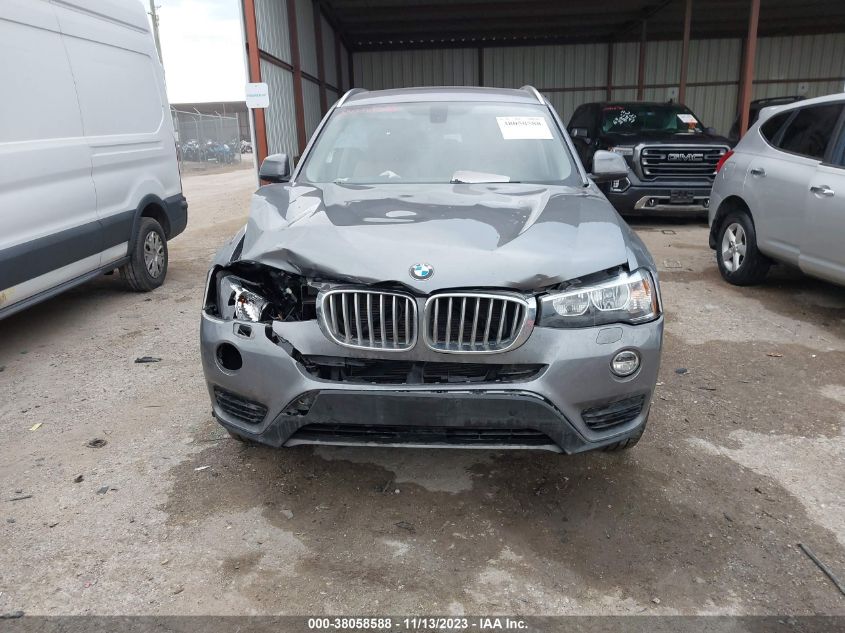 2017 BMW X3 XDRIVE28I - 5UXWX9C37H0W76830