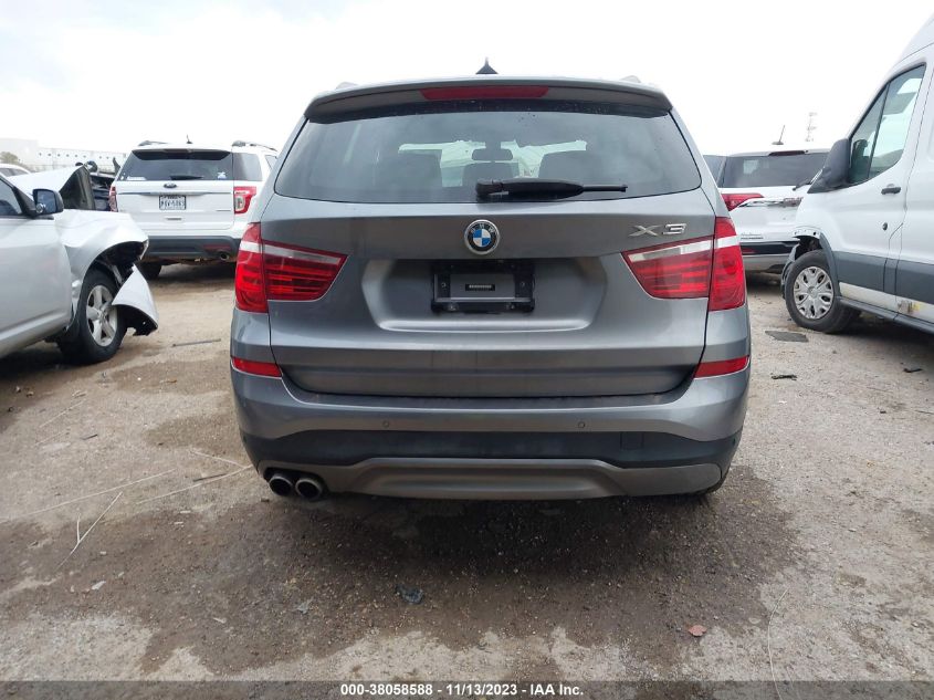 2017 BMW X3 XDRIVE28I - 5UXWX9C37H0W76830