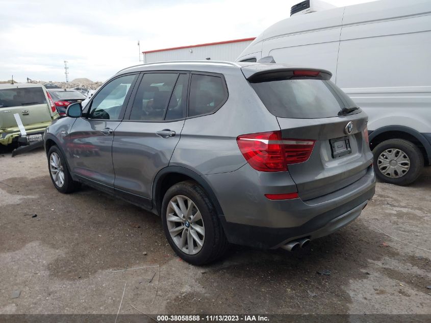 2017 BMW X3 XDRIVE28I - 5UXWX9C37H0W76830