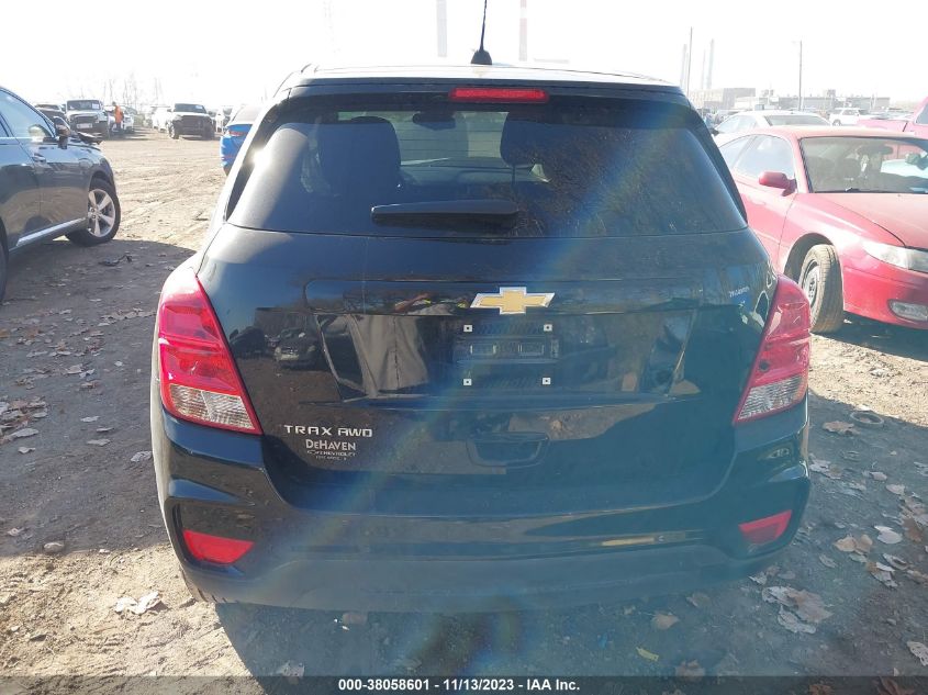 2022 CHEVROLET TRAX LS - KL7CJNSM4NB551466