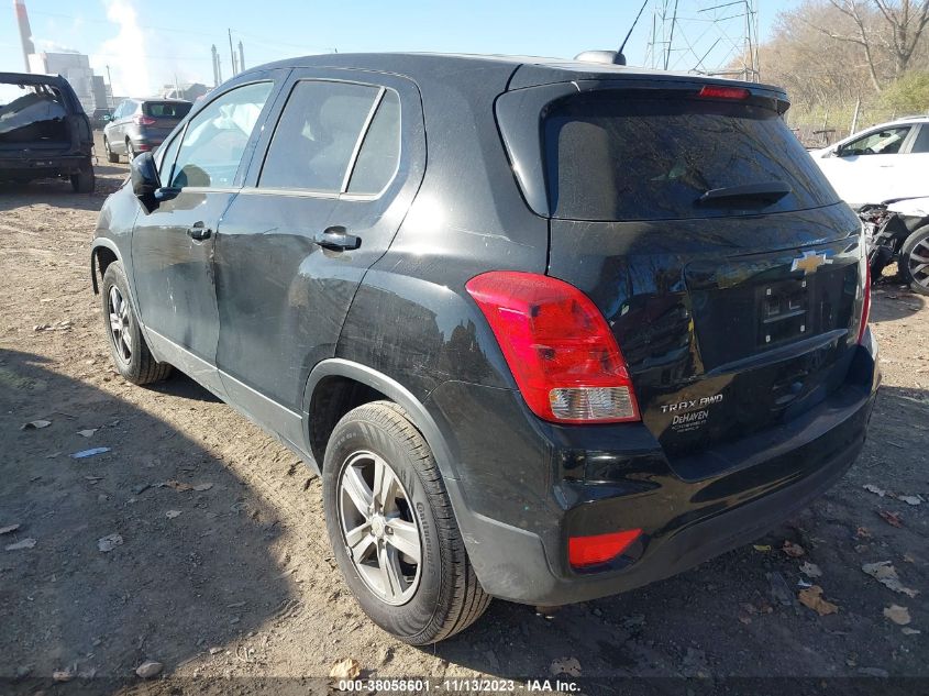 2022 CHEVROLET TRAX LS - KL7CJNSM4NB551466