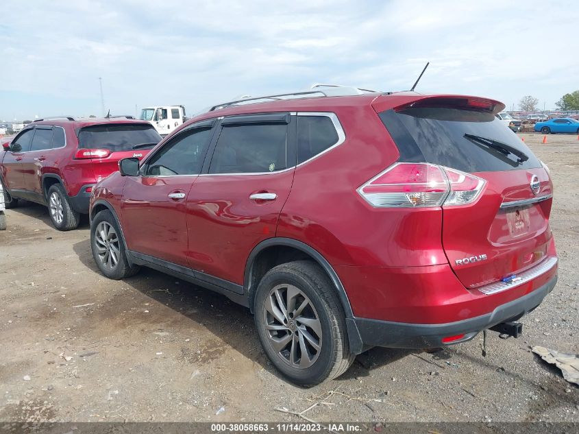 2015 NISSAN ROGUE S/SL/SV - 5N1AT2MT3FC830941