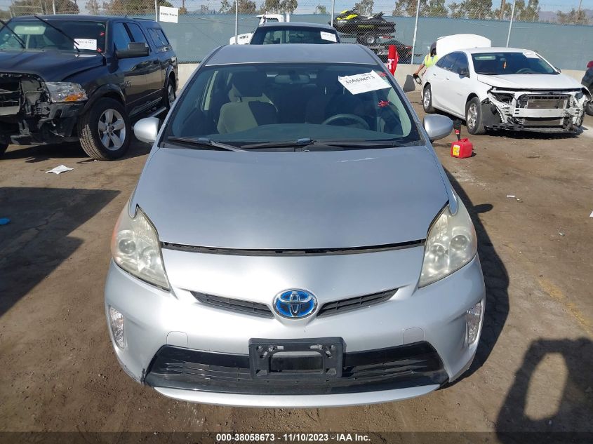 2013 TOYOTA PRIUS ONE/TWO/THREE/FOUR/FIVE - JTDKN3DU5D5633577