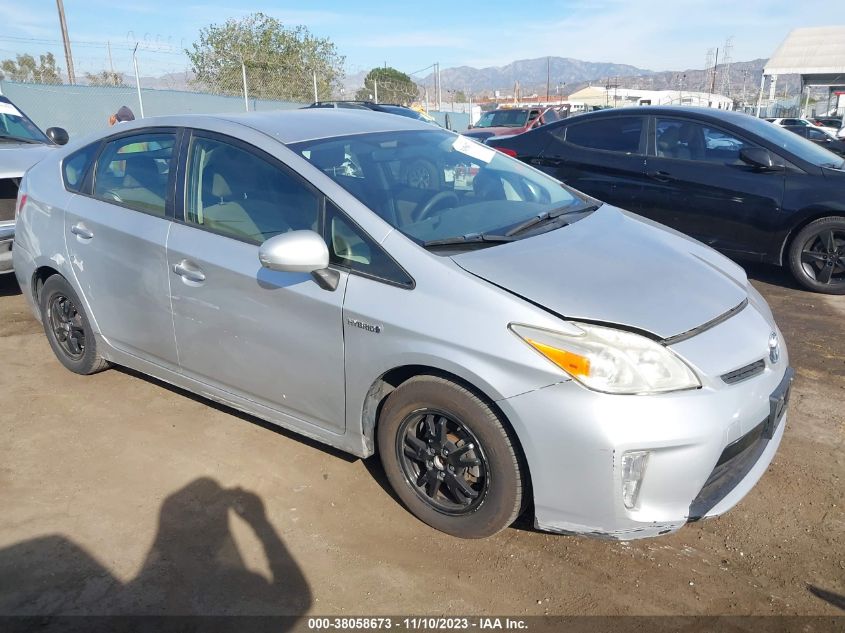 2013 TOYOTA PRIUS ONE/TWO/THREE/FOUR/FIVE - JTDKN3DU5D5633577