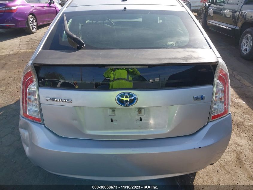 2013 TOYOTA PRIUS ONE/TWO/THREE/FOUR/FIVE - JTDKN3DU5D5633577