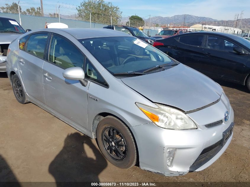 2013 TOYOTA PRIUS ONE/TWO/THREE/FOUR/FIVE - JTDKN3DU5D5633577