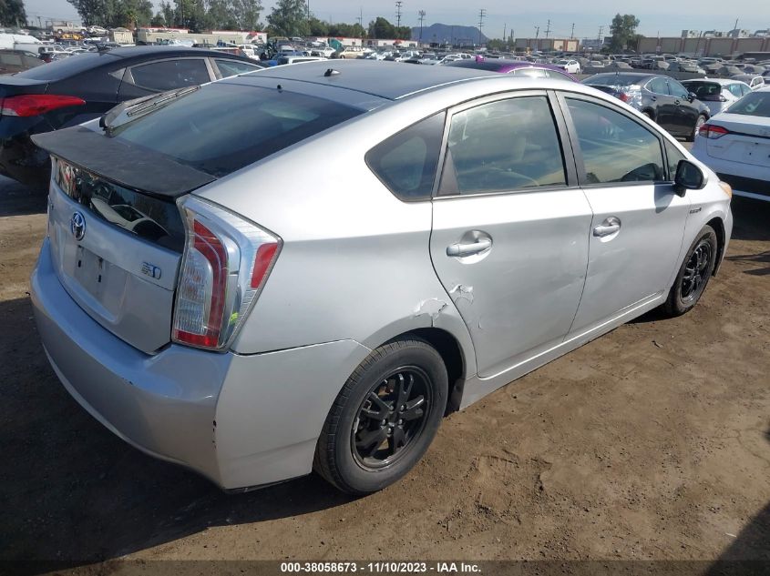 2013 TOYOTA PRIUS ONE/TWO/THREE/FOUR/FIVE - JTDKN3DU5D5633577