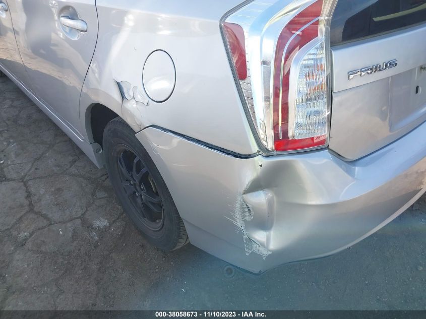 2013 TOYOTA PRIUS ONE/TWO/THREE/FOUR/FIVE - JTDKN3DU5D5633577