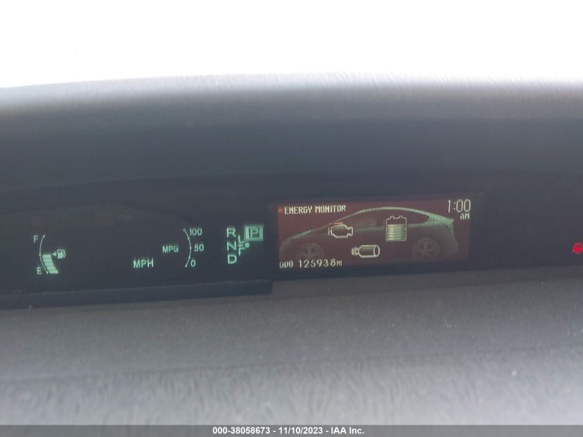 2013 TOYOTA PRIUS ONE/TWO/THREE/FOUR/FIVE - JTDKN3DU5D5633577