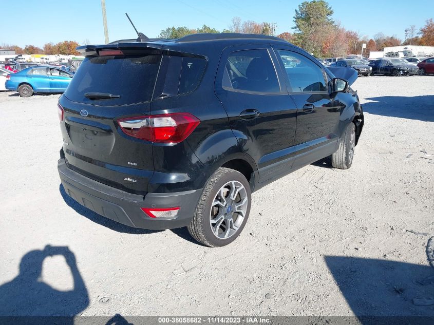 2020 FORD ECOSPORT SES - MAJ6S3JL6LC323380