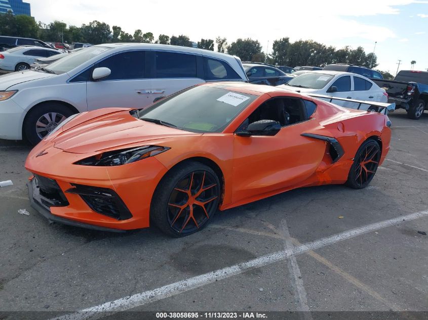 2020 CHEVROLET CORVETTE STINGRAY RWD  3LT 1G1Y82D48L5103929