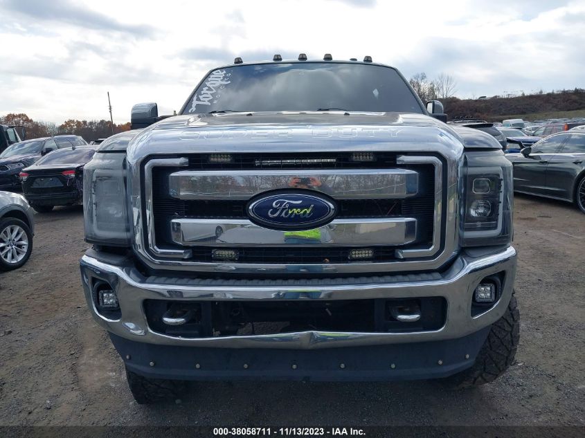 2013 FORD F-250 LARIAT - 1FT7W2BT9DEA21373