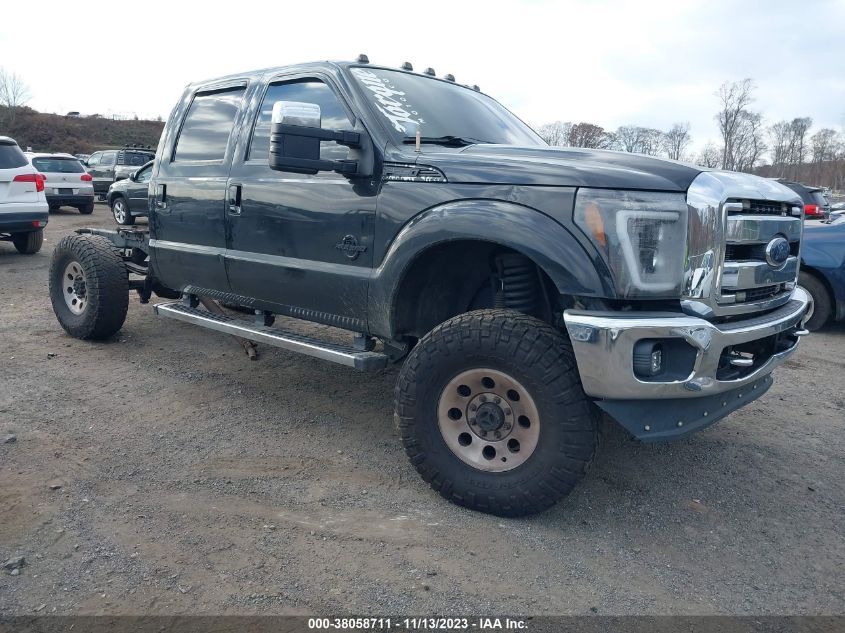 2013 FORD F-250 LARIAT - 1FT7W2BT9DEA21373