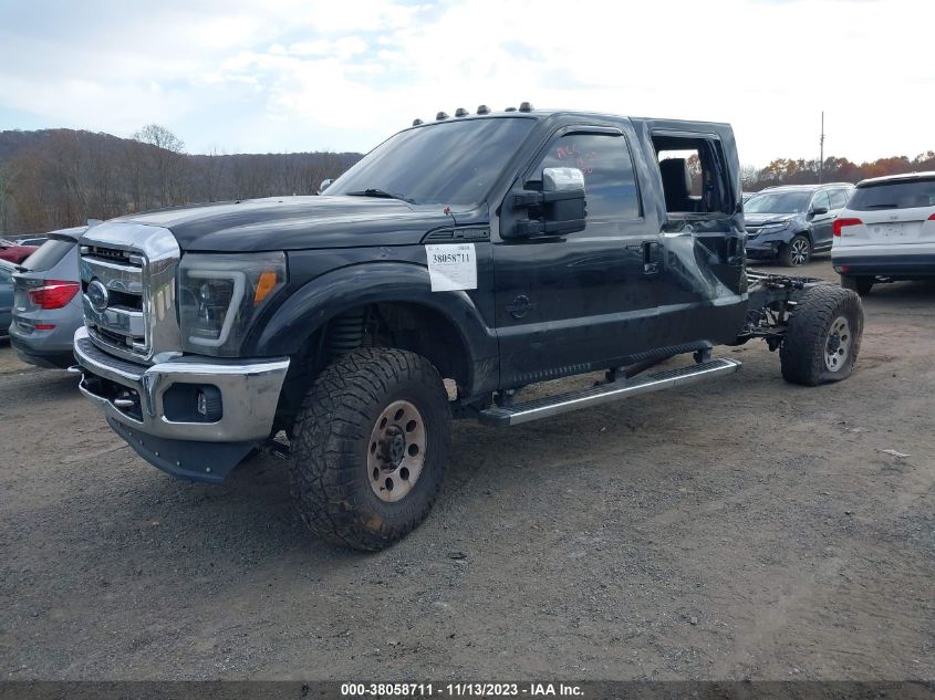 2013 FORD F-250 LARIAT - 1FT7W2BT9DEA21373