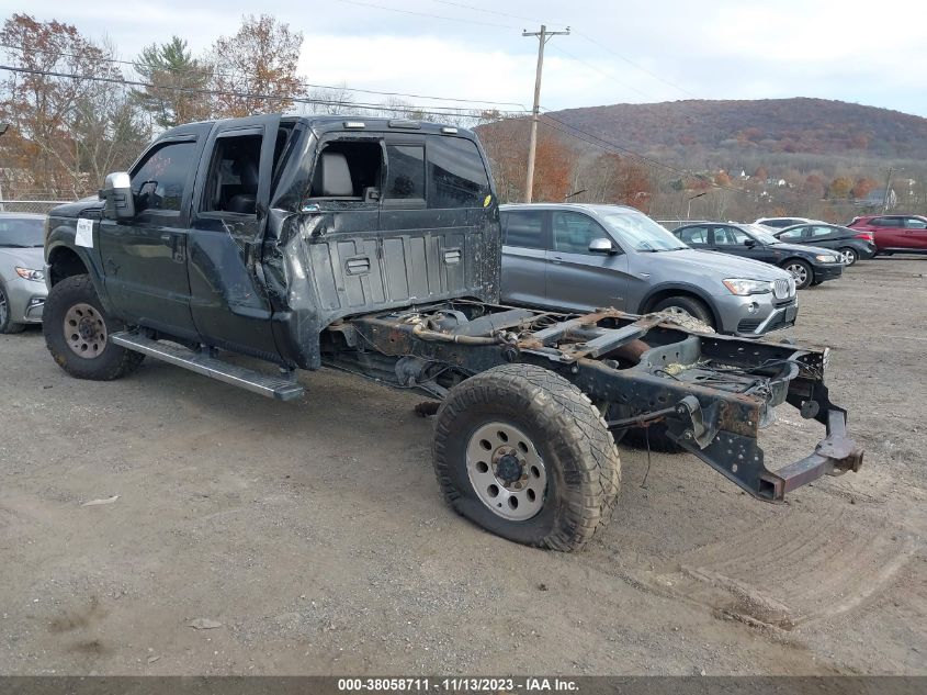 2013 FORD F-250 LARIAT - 1FT7W2BT9DEA21373