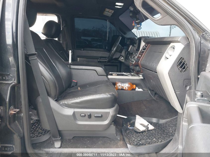 2013 FORD F-250 LARIAT - 1FT7W2BT9DEA21373