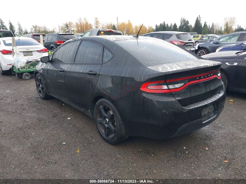 2015 DODGE DART SXT - 1C3CDFBB7FD405653
