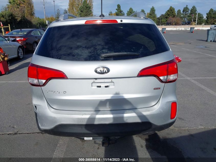 2014 KIA SORENTO LX - 5XYKTCA67EG465008