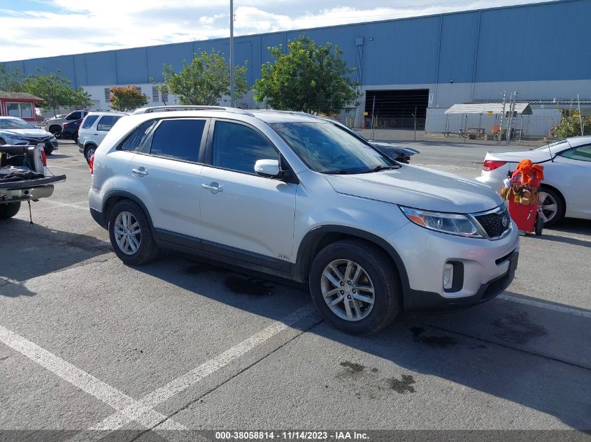 2014 KIA SORENTO LX - 5XYKTCA67EG465008