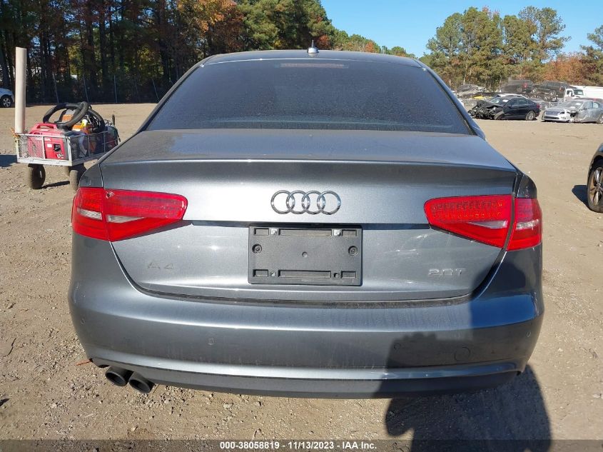 2013 AUDI A4 PREMIUM PLUS - WAUEFAFL2DA080474