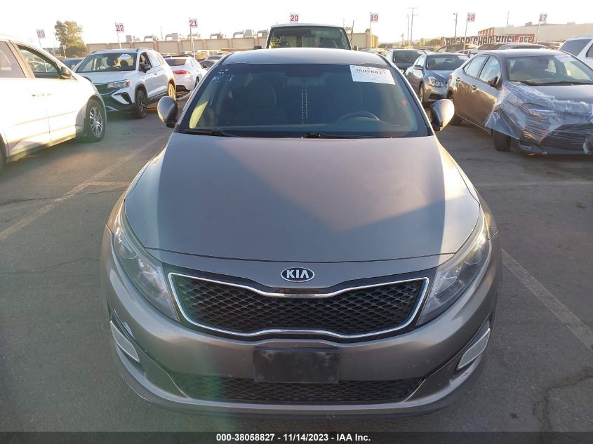 2015 KIA OPTIMA LX - 5XXGM4A75FG463796