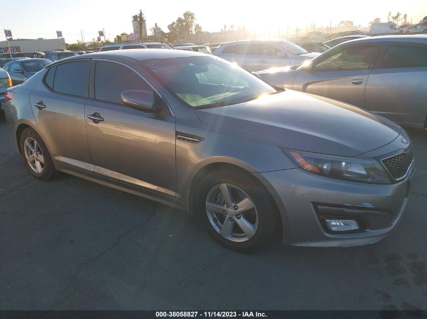 2015 KIA OPTIMA LX - 5XXGM4A75FG463796