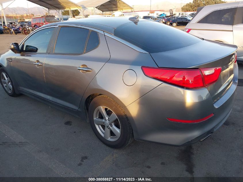 2015 KIA OPTIMA LX - 5XXGM4A75FG463796