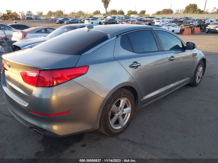 2015 KIA OPTIMA LX - 5XXGM4A75FG463796